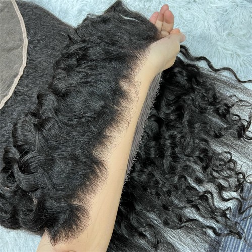 Virgin Hair Water Wave 13x4 13x6 HD Lace Frontal | Human Hair Wig | Lace Front